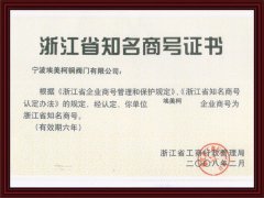 
浙江省著名商标
