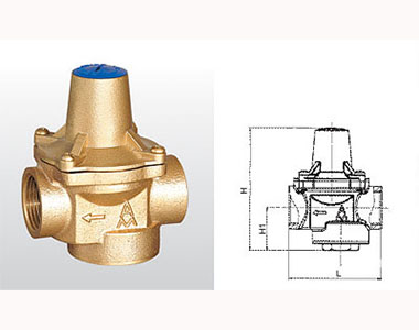 718 Y12X-16T 黄铜可调式减压阀