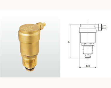 705 B725X-16T 黄铜自动排气阀(过滤型)