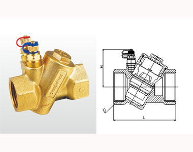 2510 PHF-15_50-L-25T 黄铜动态平衡阀