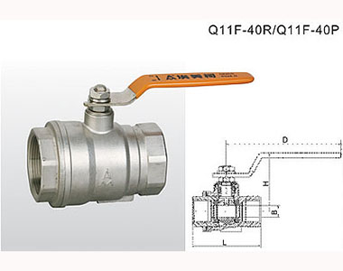 8250_8253 Q11F-40R_Q11F-40P 不锈钢球阀