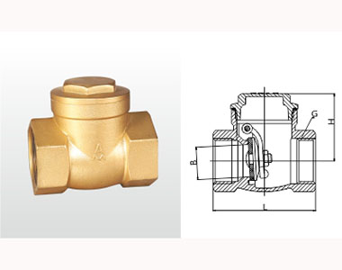 401A H14X-16T 黄铜止回阀